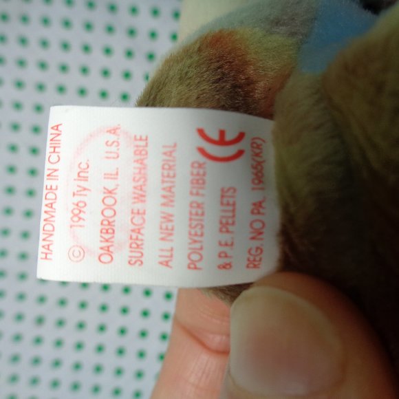 TY Peace Bear 1996 DOB - Picture 11 of 16